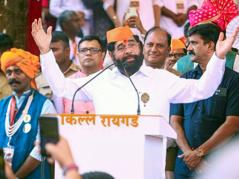‘Protect yourselves before protecting Lord Ram’: Eknath Shinde slams Uddhav Thackeray