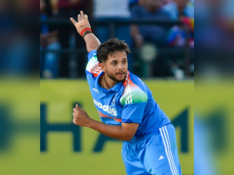Harsh Dubey replaces injured Washington Sundar for final ODI against England