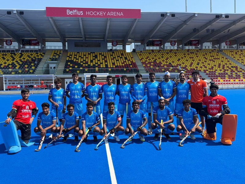 Moving in the right direction, says coach Soyez, as Indian junior men’s hockey team concludes Belgium tour