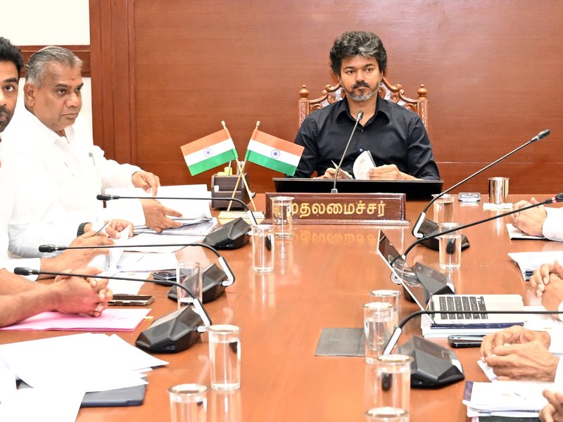 Tamil Nadu steps up Mekedatu opposition; CM Vijay chairs high-level strategy meeting