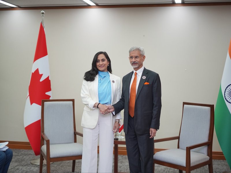 EAM Jaishankar meets Canadian counterpart Anita Anand, says 'India-Canada cooperation steadily growing'