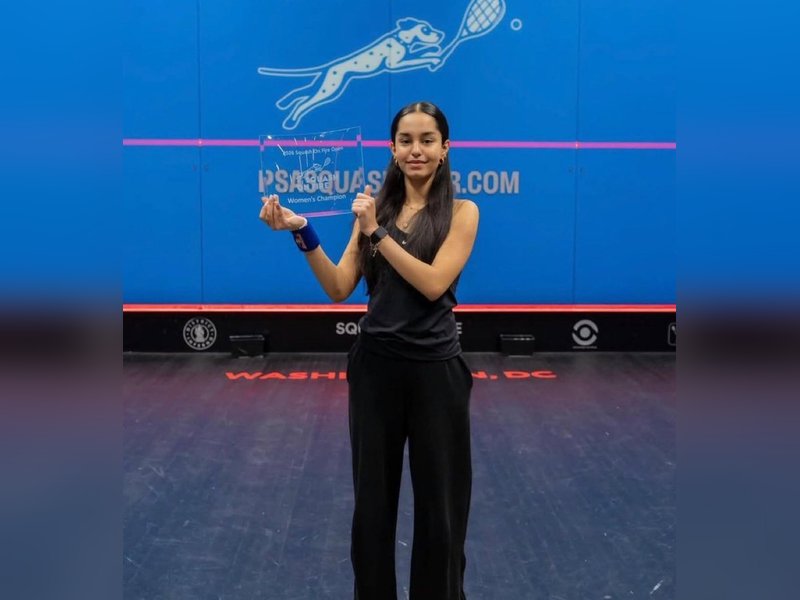Dr Mandaviya hails Anahat Singh on winning historic World Junior squash title
