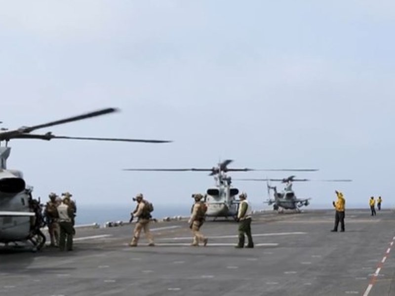 US forces redirect 12 commercial vessels, board two as naval blockade against Iran continues: CENTCOM