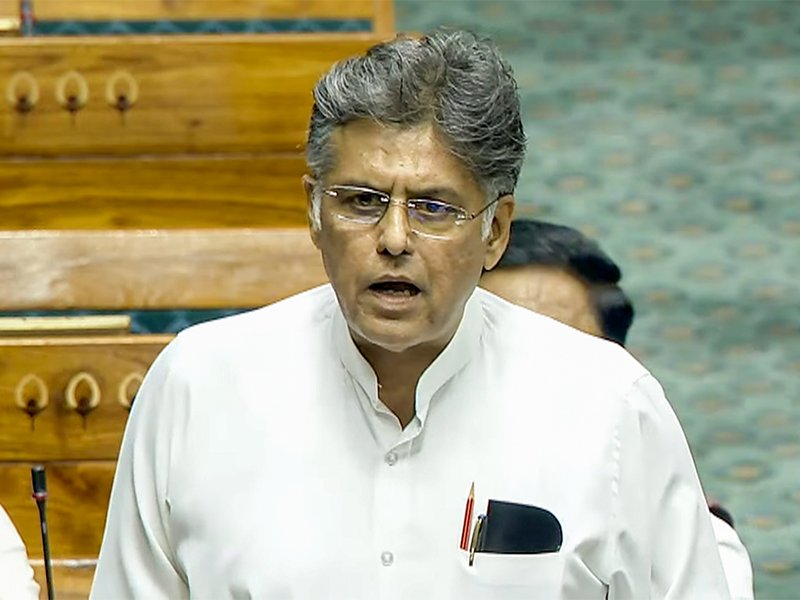 Manish Tewari seeks LS debate on alleged pellet gun use against student protesters