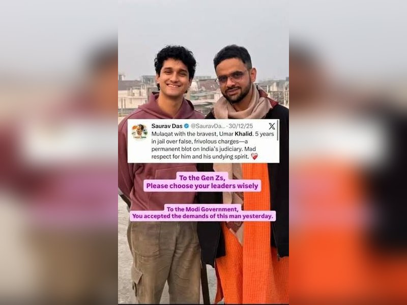 Kerala BJP chief targets CJP protesters, shares Saurav Das’ old post on Umar Khalid
