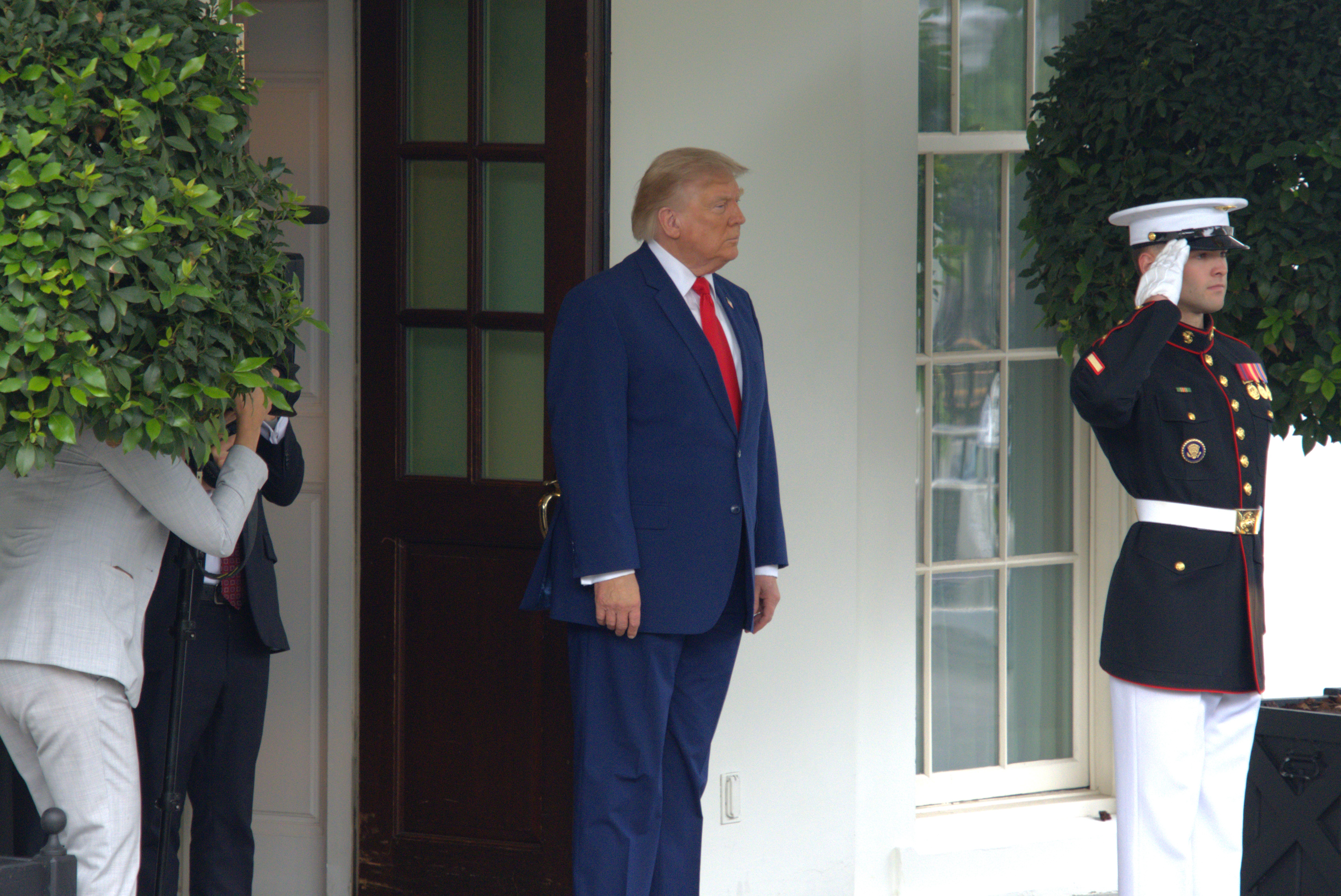 US rebuilding weapons rapidly, says Trump