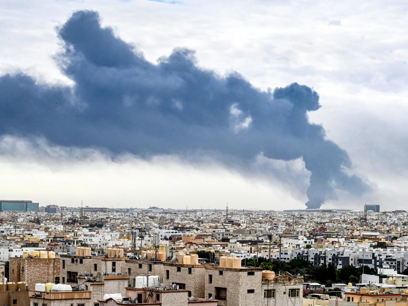 Kuwait says air defences destroy hostile drones, facilities damaged