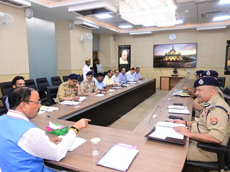 UP Dy CM Maurya reviews law and order situation ahead of Monsoon Session, issues directives