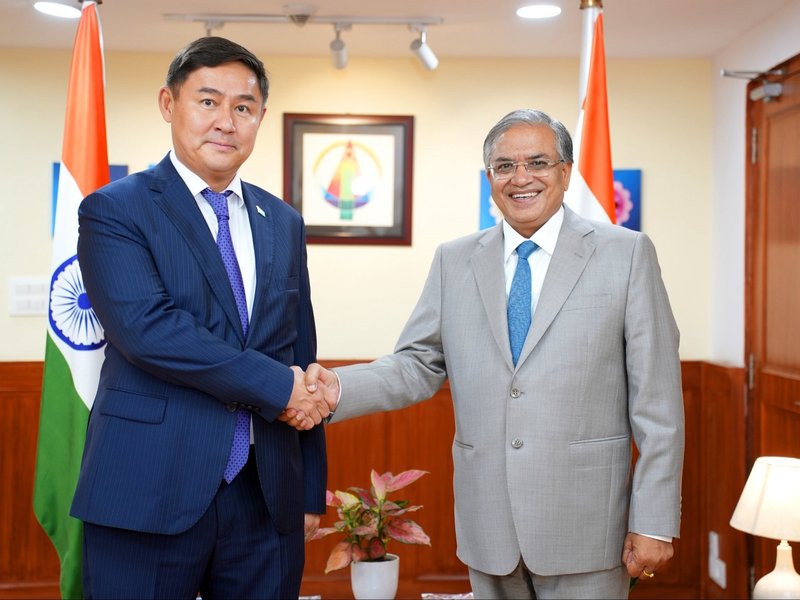 CEC Gyanesh Kumar, Kazakhstan’s envoy discuss poll management, staff training