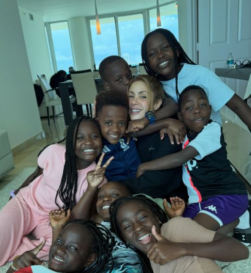 Shakira expresses love, gratitude towards young dancers from Uganda: I love you like you are children of my own