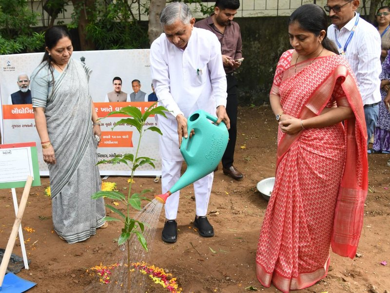 More than 10,000 trees planted at ITIs across Gujarat