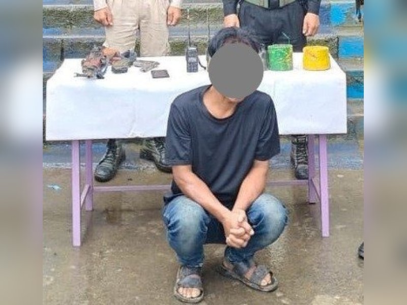 Manipur: Militant group chief held, arms seized
