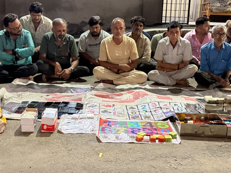 Gujarat Police bust gambling operation in Bharuch, 95 booked