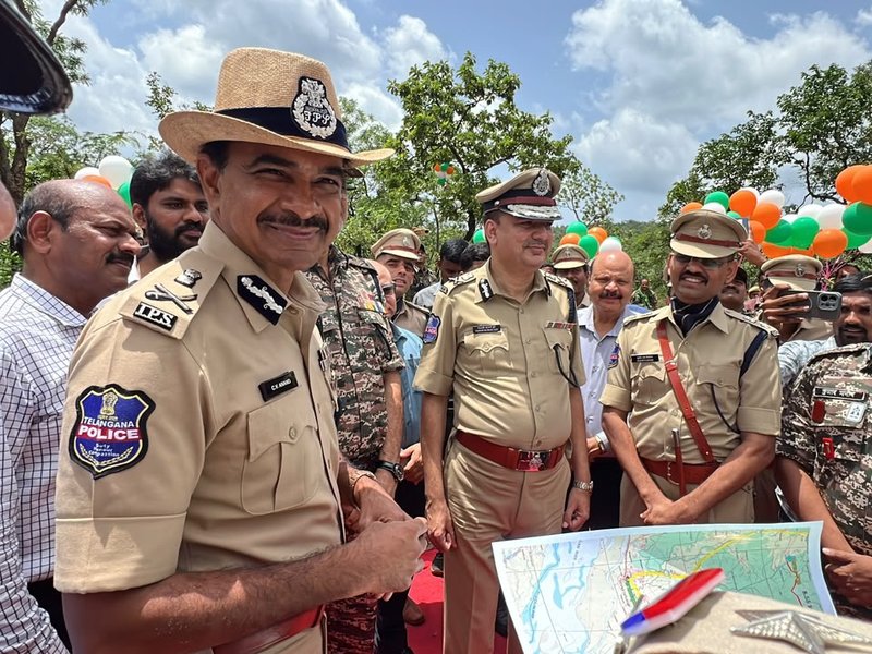 Telangana DGP visits Karregutta as peace returns to Maoist stronghold after 50 years