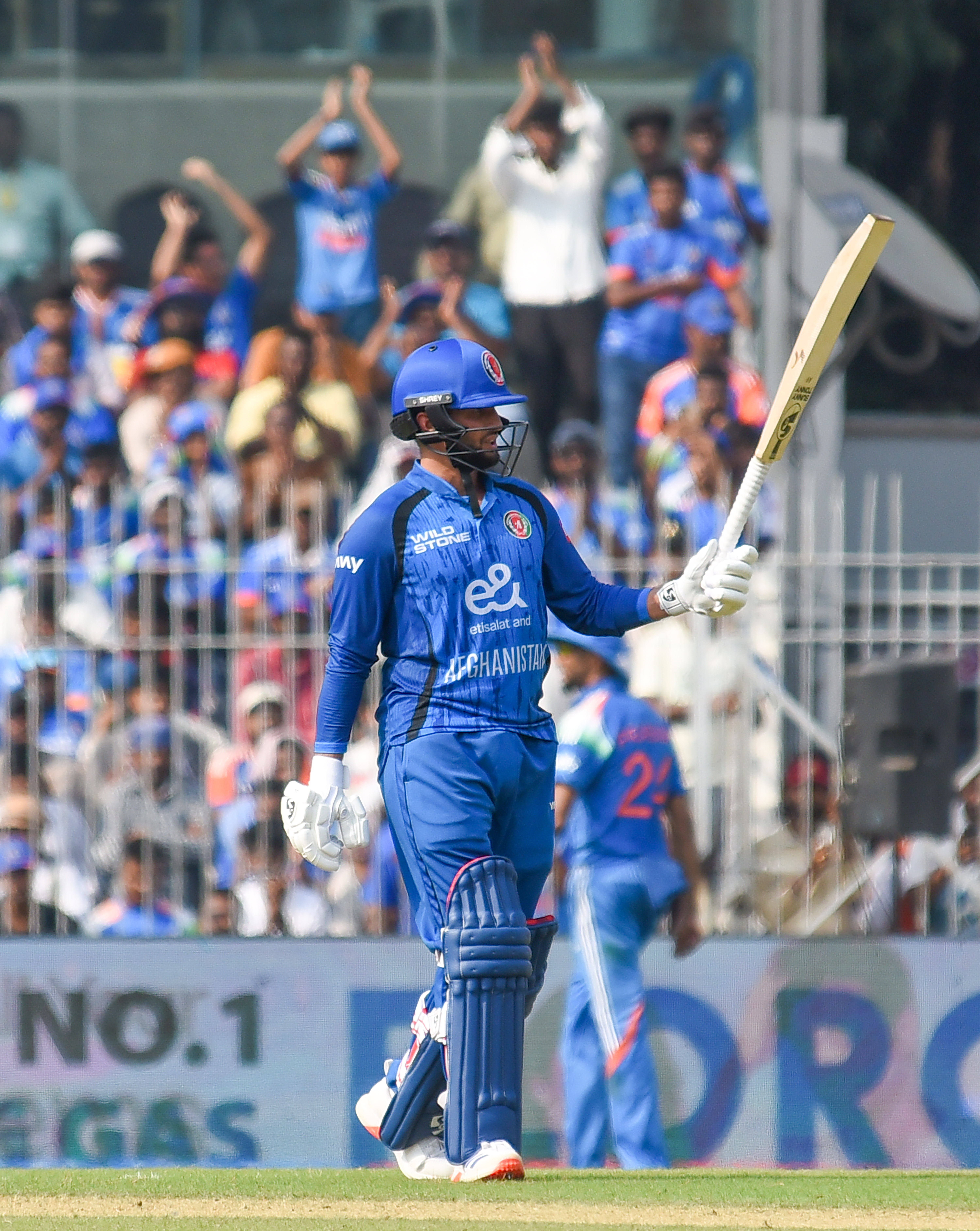 Afghanistan's Omarzai reprimanded for breaching ICC code of conduct during Ireland ODI