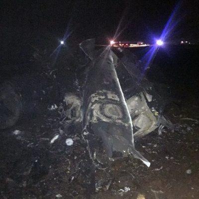 Turkish F-16 jet crashes during training