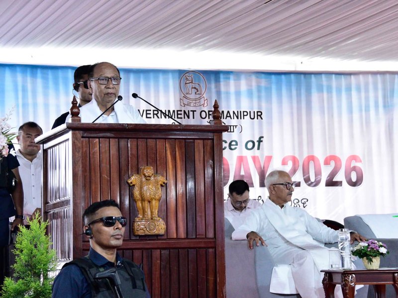 CM Khemchand Singh calls for collective efforts to build peaceful, prosperous Manipur