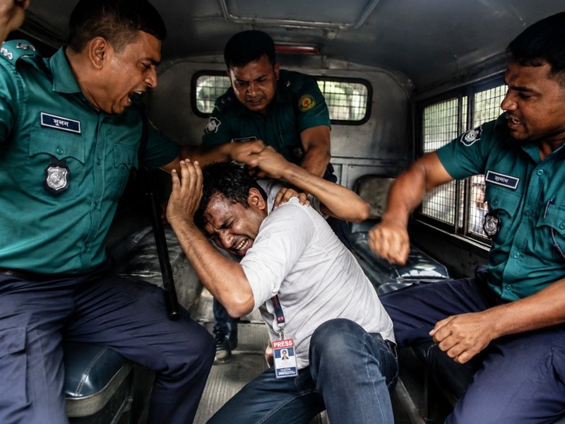 Rights group calls for action over police assault on journalist in Bangladesh