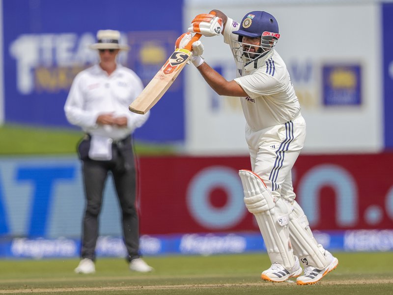 Pant becomes first Indian player to hit 100 sixes in Test cricket
