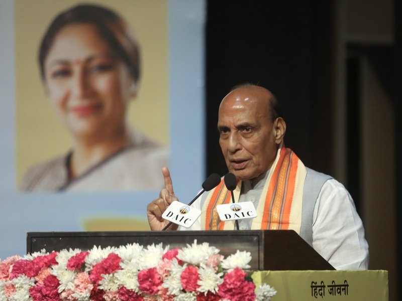 Rajiv Gandhi also made significant contribution to India's development: Rajnath's tribute to ex-PM on birth anniversary