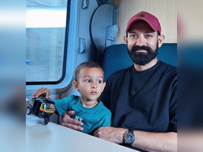 Vikrant Massey shares glimpse of son’s obsession with Mumbai auto-rickshaws even while vacationing in Norway