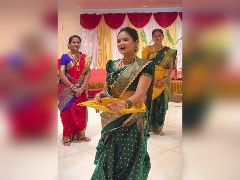 ‘Aai Kuthe Kaay Karte’ fame Apurva Gore celebrates first ‘Mangala Gaur’ post marriage