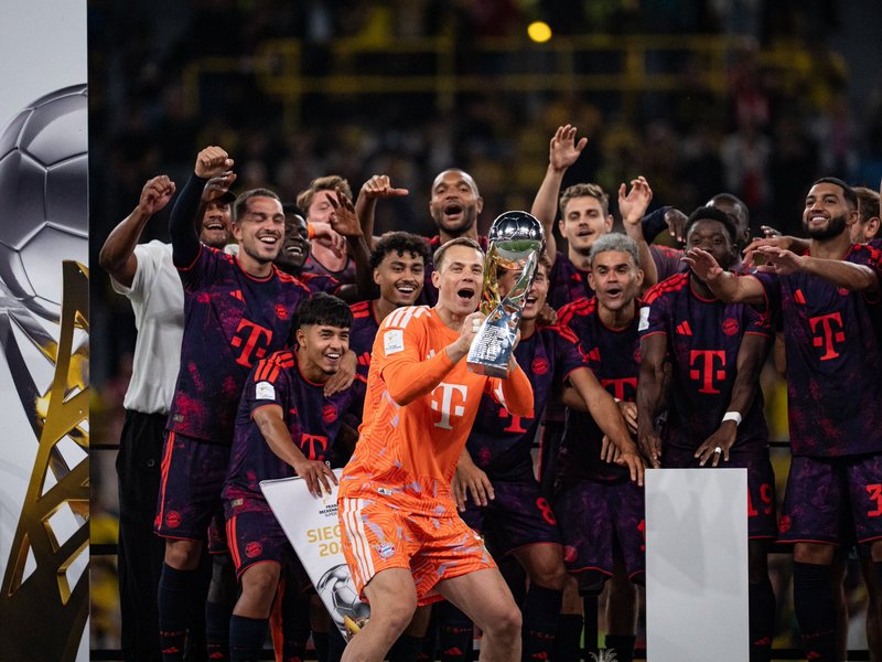 Bayern beats Dortmund to lift German Supercup