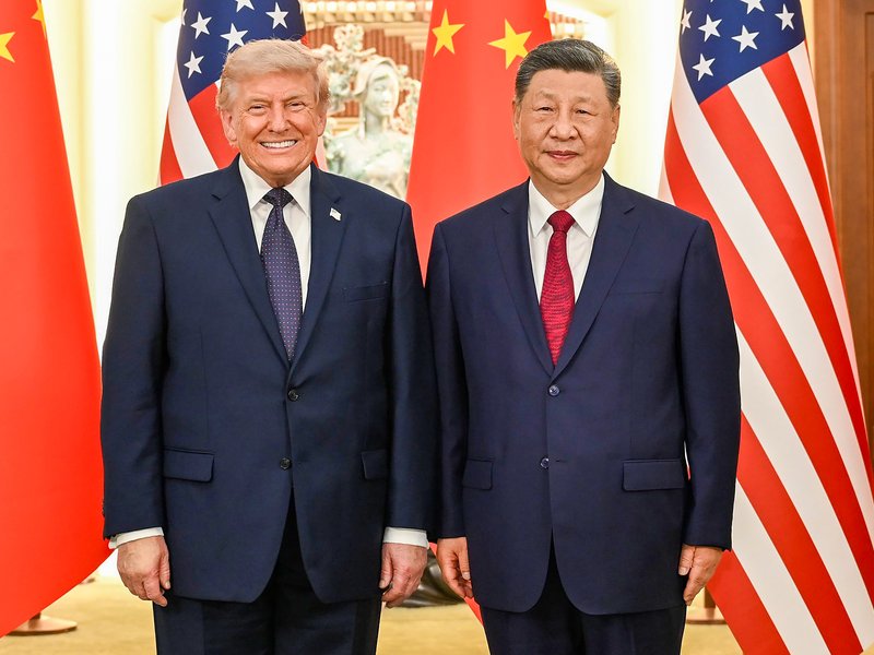 Trump says Xi Jinping to visit US in two weeks as he showcases ambitious White House ballroom