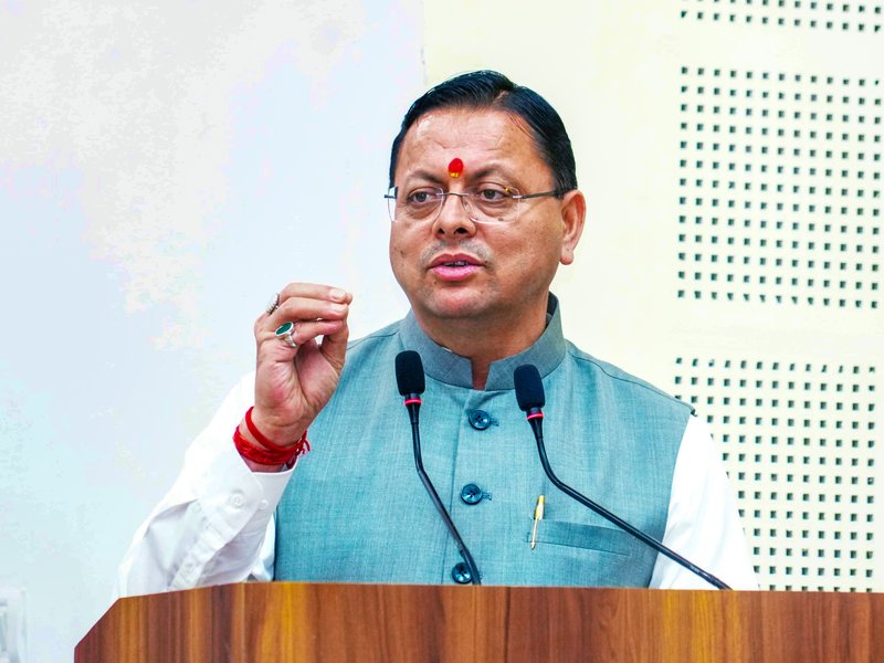 No caste discrimination in U'khand, Cong has become issueless: CM Dhami on ‘shuddhikaran’ row