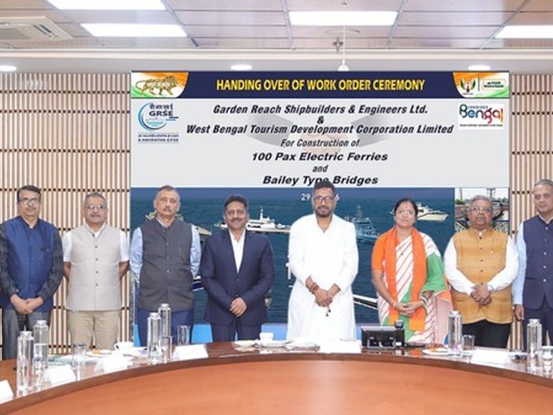 Bengal: GRSE gets orders for two more hybrid ferries, Bailey Bridges