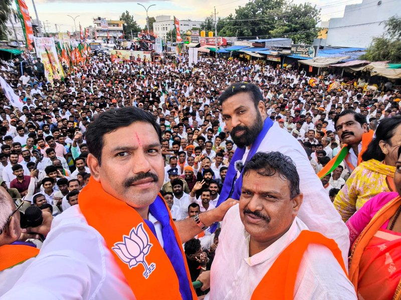 Day 2 of BJP's Ballari Chalo padayatra: Vijayendra asserts NDA will return to power in Karnataka