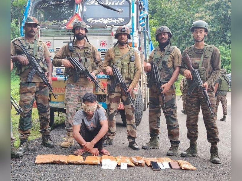 Brown sugar worth Rs 80 crore seized in Manipur, one held