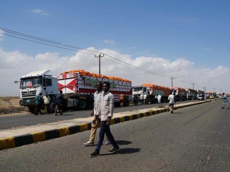 UN food programme condemns airstrikes on two aid trucks in Sudan