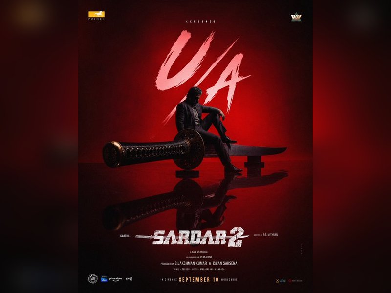 Karthi's 'Sardar 2' cleared for release with U/A certificate