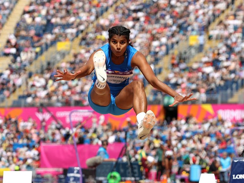 ‘Either seven metres or a gold medal is what I want’: Ancy Sojan ahead of Asiad