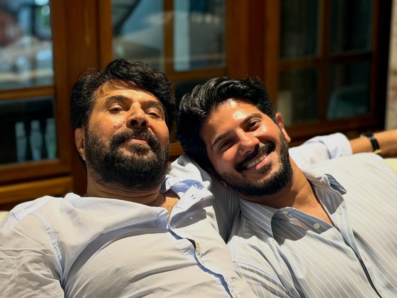 Dulquer Salmaan calls Mammootty his 'safest place in the world' in a heartfelt birthday post