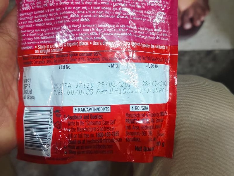 Expired food, mislabelling found at Bengaluru restaurant during Food Department inspection
