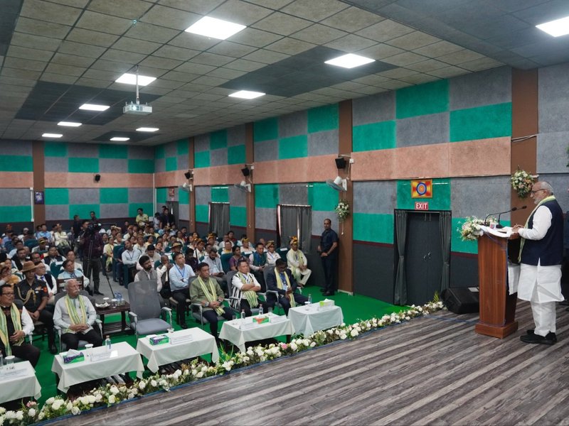 Tribal communities key partners in building India's future: V-P Radhakrishnan