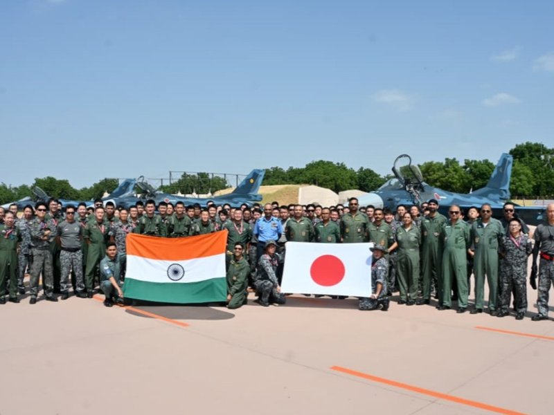 'Significant milestone for defence partnership': Rajnath Singh on Japanese fighter jet's maiden India visit
