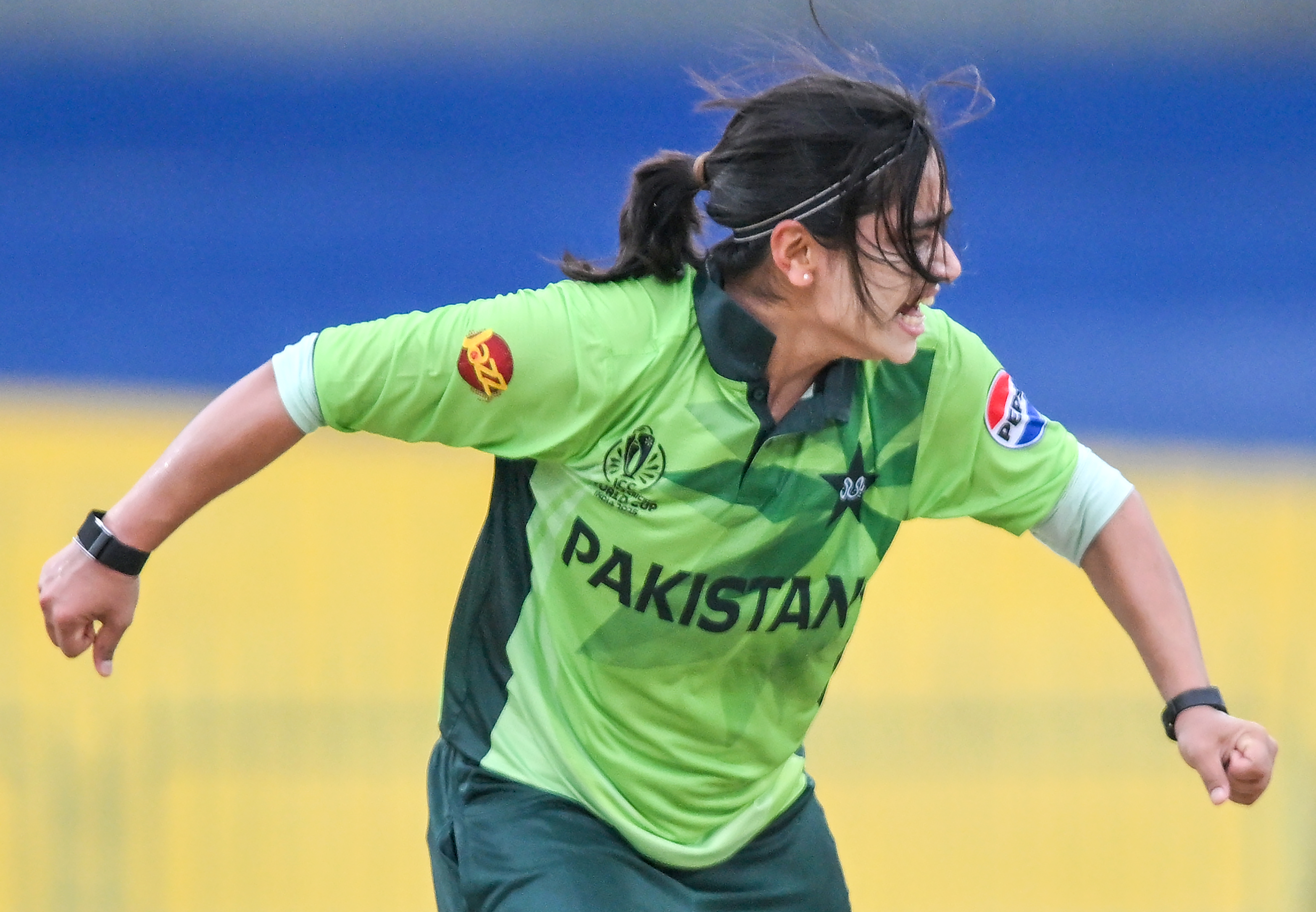 Fatima Sana fined 10 per cent match fee for Code of Conduct breach in clash against India