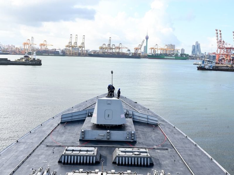 INS Udaygiri visits Colombo to strengthen India-Sri Lanka maritime cooperation