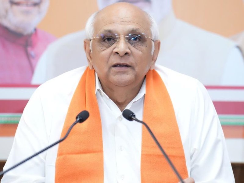 PM Modi’s journey from worker to Prime Minister reflects party’s work culture: Gujarat CM