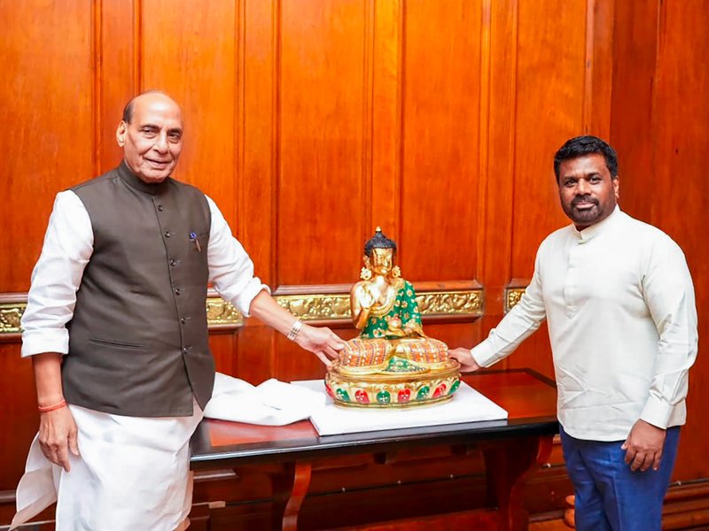 'Productive, added further impetus to ties': Rajnath Singh on Sri Lanka visit