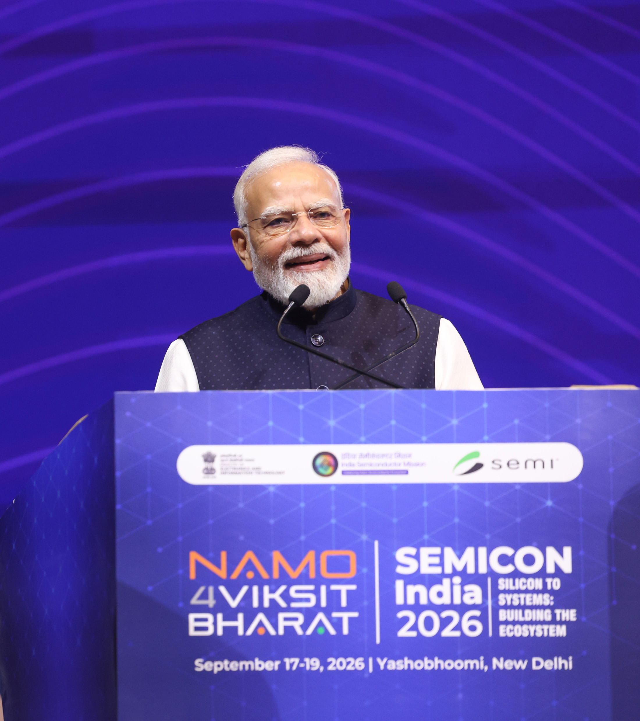 PM Modi urges young talent to actively participate in developing advanced tech
