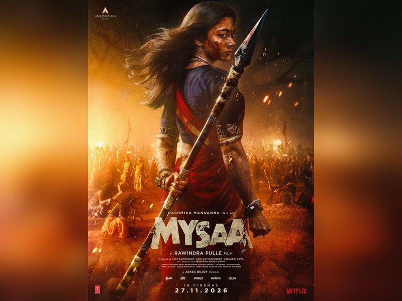 Rashmika Mandanna essays fierce tribal woman in ‘Mysaa’ teaser