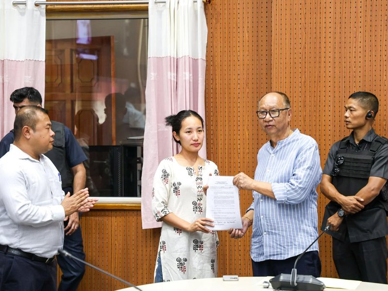 Manipur CM distributes appointment offers to 93 candidates under die-in-harness scheme