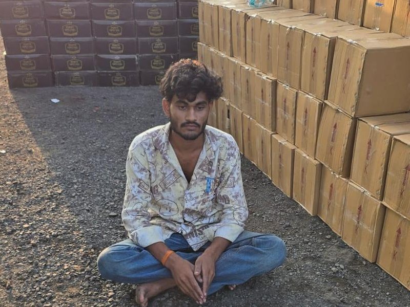 Gujarat: Liquor worth Rs 86.63 lakh seized in Rajkot, eight booked