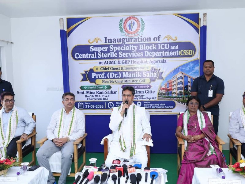Tripura to create green corridors for ambulances during emergencies: CM Saha