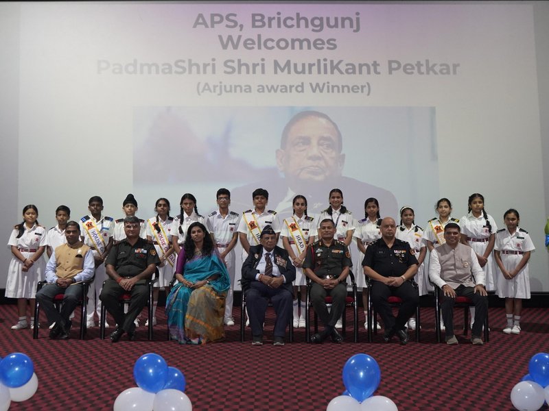 Andaman students receive life lessons from Paralympic legend