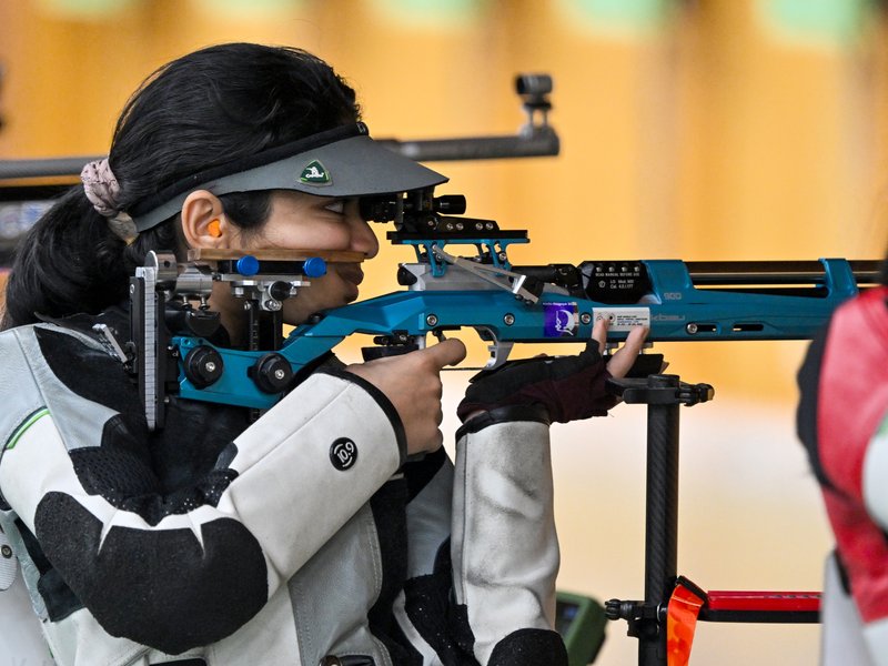 Asian Games: India wins silver in women’s 50m rifle 3P team event; Tilottama, Vidarsa reach individual final